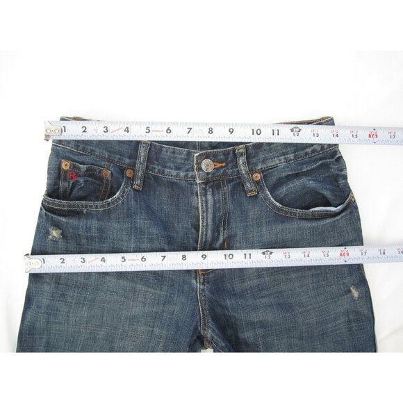 Women Distressed Polo Ralph Lauren Denim Jeans Sz 16 (WP331) - Picture 6 of 11